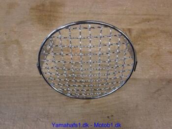 Lygte gitter chrom Ø15cm