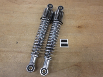 Støddæmpere ny model årg.77-79 1 sæt, LUXUS som originale.