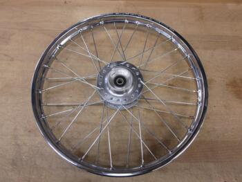 DX forhjul med DID fælg, poleret nav, årg 1976