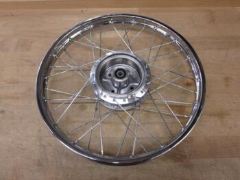 Baghjul gl model 69-76 årg. 1,40x17" DID, børstet aluminium