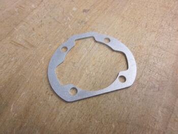 Underlæg/Spacer for cylinder. 3 mm for 44mm cylinder