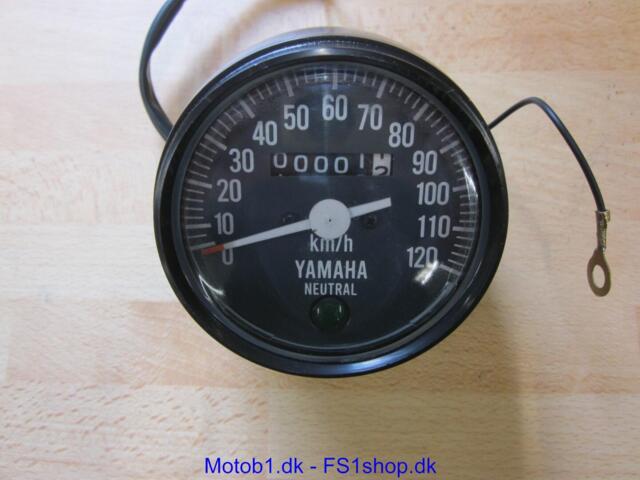 Speedometer i sort plastik original look. Nyproduktion!