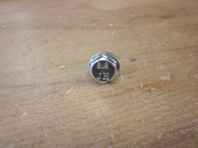 Flangebolt M8x16 til understel