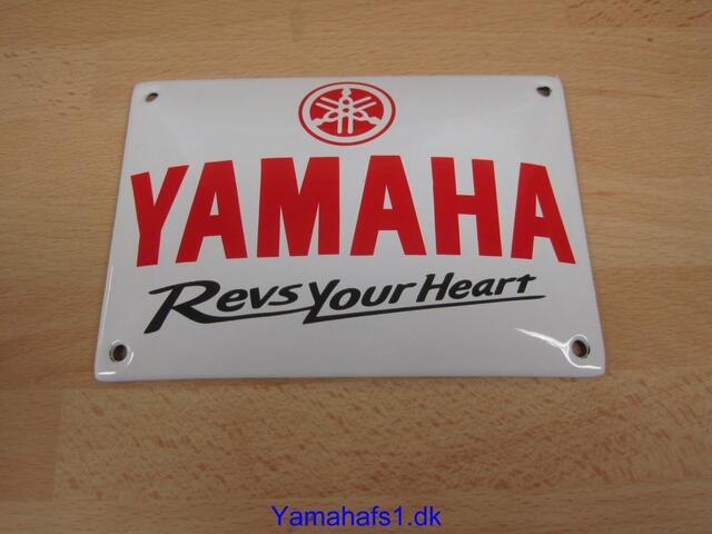 Yamaha Emaljeskilt