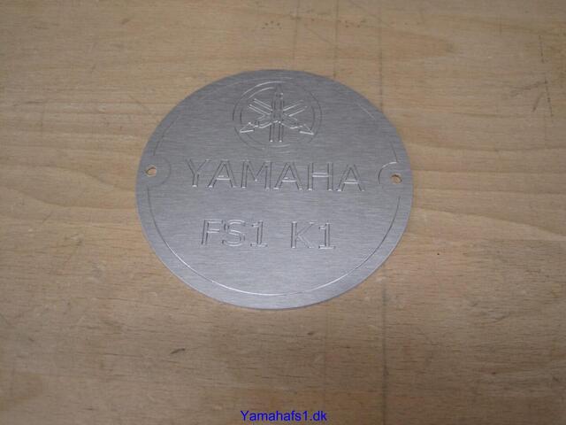 Magnetdæksel aluminium med logo FS1 K1