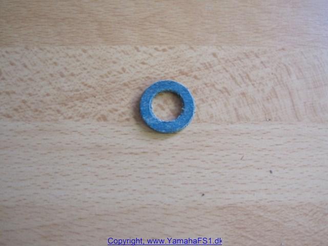 Pakning  aluminium for bundskrue