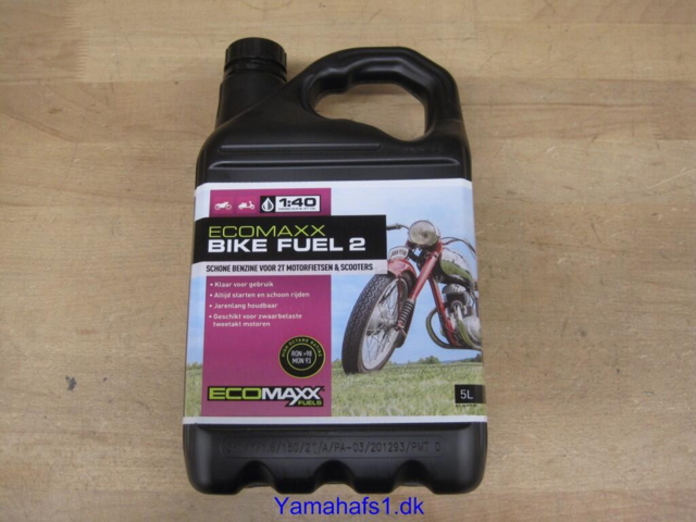 Ecomaxx Bike fuel 2   5Liter dunk. Perfekt til knallertturen