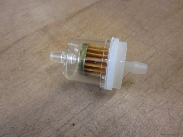 Benzinfilter universal - papir - Stor