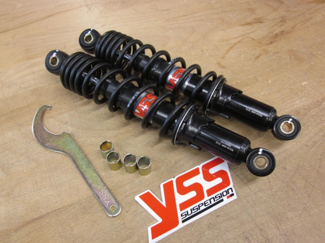 Støddæmpersæt YSS 280mm Sort / Sort