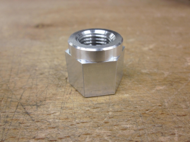 Baghjulsmøtrik, special, Aluminium