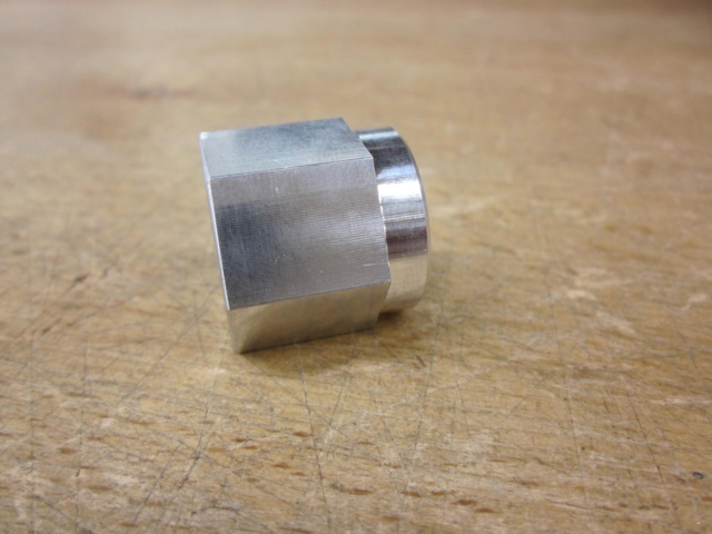 Baghjulsmøtrik, special, Aluminium