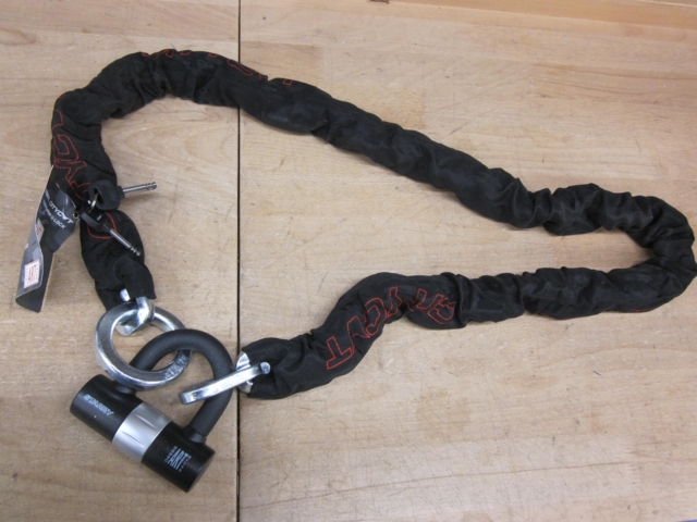 Kædelås med nøgle 1,8M 10,5mm