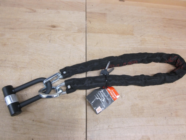 Kædelås med nøgle 1,2M 10mm