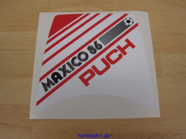 Maxico VM86 staffering  Komplet sæt.