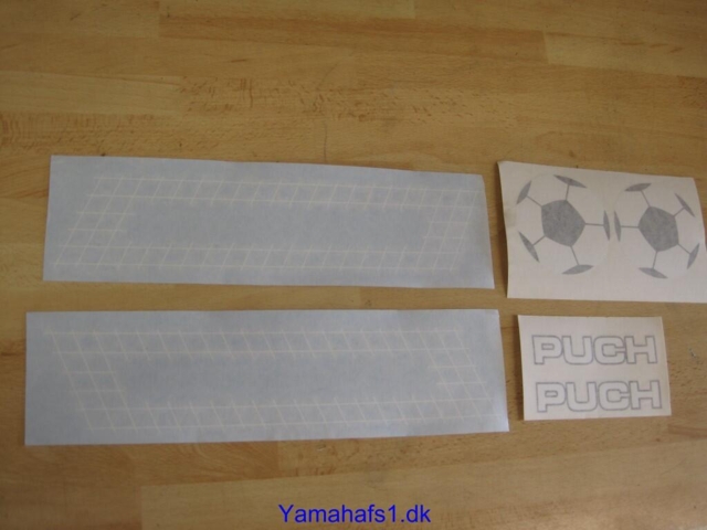 Maxico VM86 staffering  Komplet sæt.