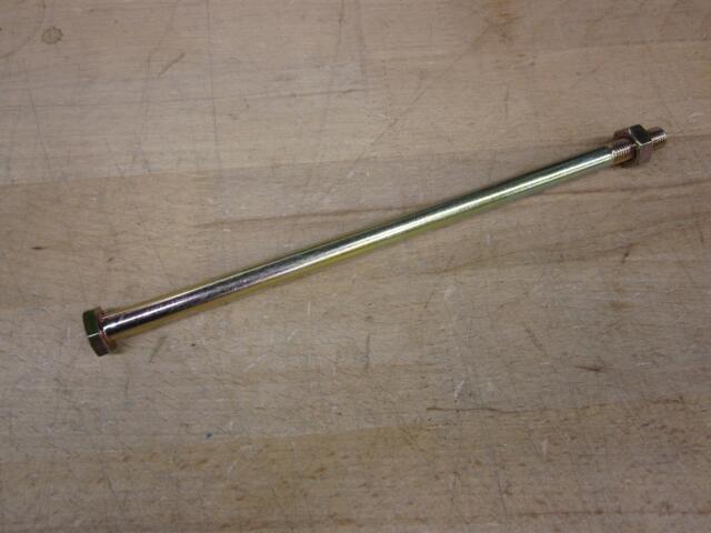 Bagsvingeraksel uoriginal incl møtrik. Guldkromat