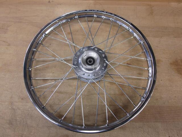 DX forhjul med DID fælg, poleret nav, årg 1976