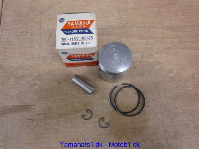 Originalt Yamaha stempel std. 39,98mm. Komplet fra gl. lager
