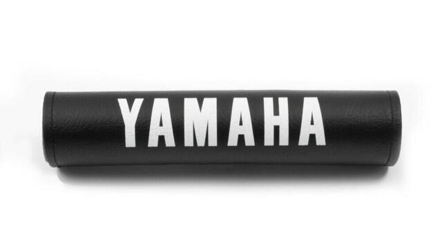 Yamaha styrpude 24cm sort/hvid, imiteret læder