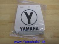 Stænklap Yamaha hvid