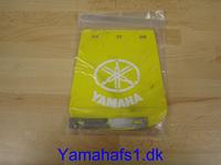 Stænklap Yamaha gul med logo
