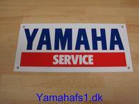 Yamaha service skilt
