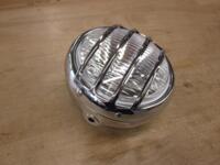 Forlygte krom, komplet med parabol med gitter