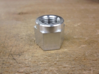 Baghjulsmøtrik, special, Aluminium