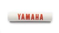 Yamaha styrpude 24cm hvid/rød, imiteret læder