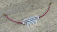 Sikringsholder med 1 stk sikring, ved batteri, Type 3