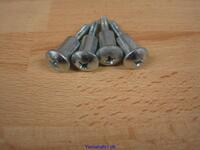 Bolt for kobling, gl model sæt af 4 stk